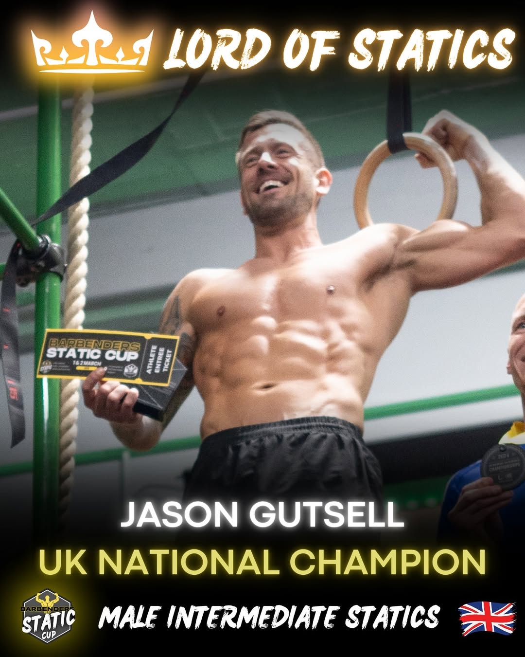 Jason Gutsell - UK National Champion
